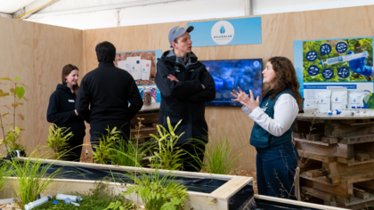 Fieldays Sustainability Hub opening ceremony