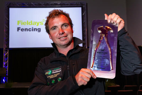 Tony Bouskill takes out top fencing title at Fieldays for the fifth consecutive year
