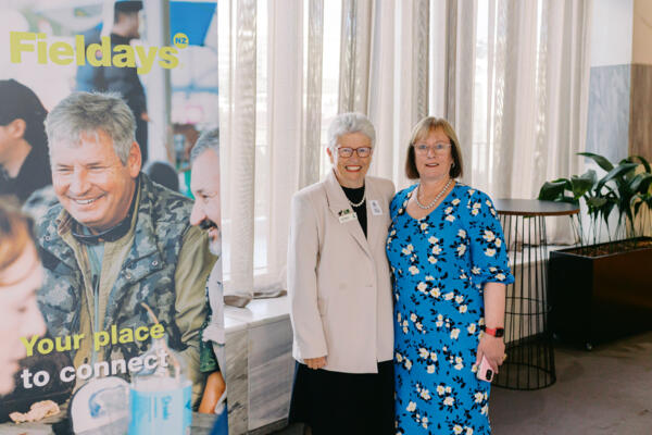 Jenni Vernon and Barbara Kuriger Fieldays calls for strategic partnership with government to future-proof national asset