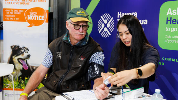 Fieldays Hauora Taiwhenua Health and Wellbeing Hub