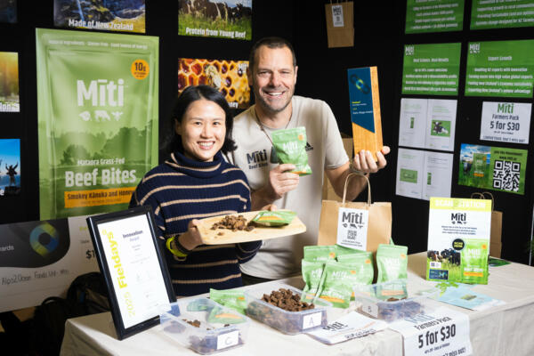 Lily Liu and Daniel Carson 2025 Fieldays Innovation Award's People's Choice winner announced