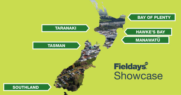 The Fieldays Showcase is hitting the road to the regions