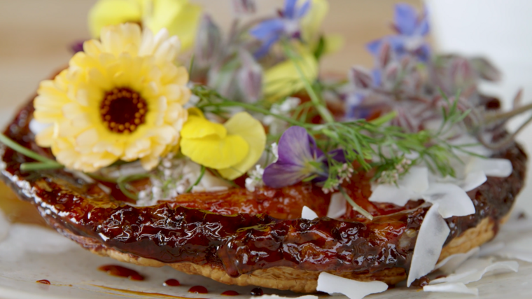 Fieldays-Kitchen-Michael-Van-De-Elze-Pineapple-Tarte-Tatin