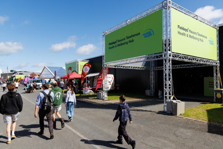 Bridge between the health sector and rural New Zealand - Fieldays