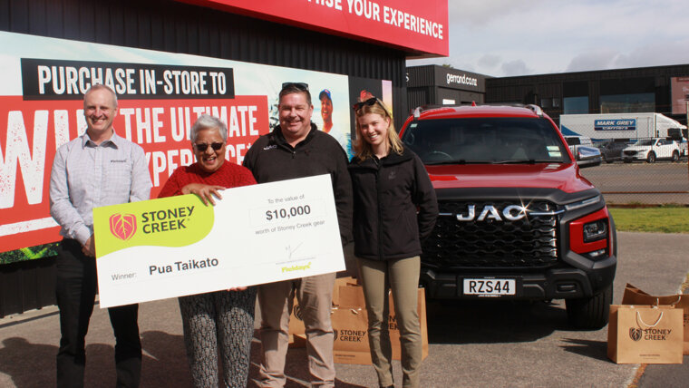 A Fieldays Stopover Turns Into a $60,000 Prize for Bay of Plenty Woman