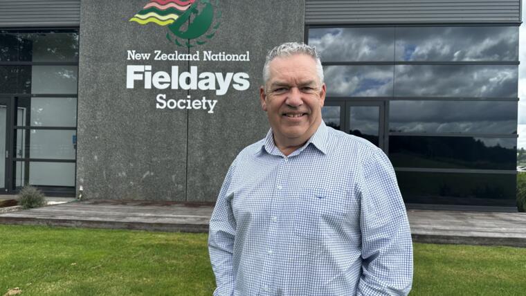 Graeme Austin 16 x 9 b Members elect Graeme Austin as new Board President of the New Zealand National Fieldays Society
