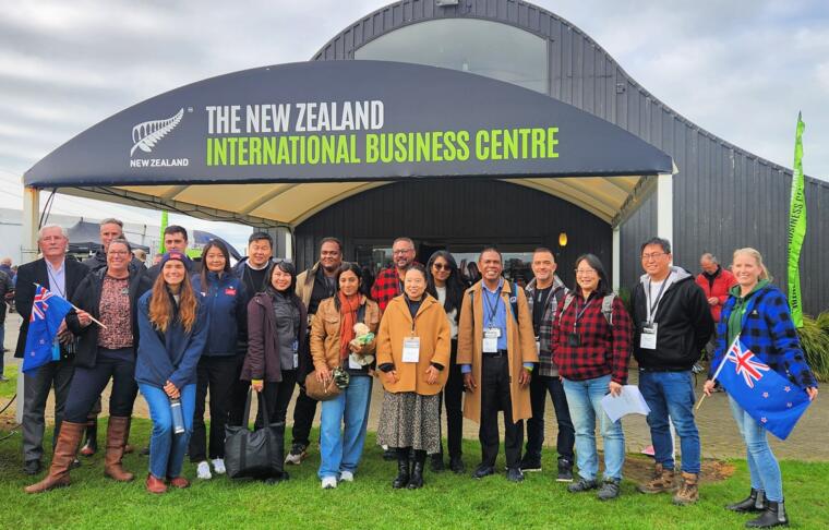 Fieldays NZTE Group Tour