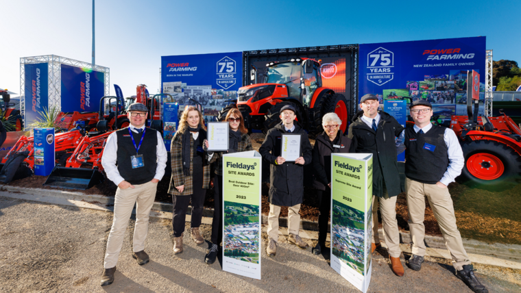 Story-telling and sustainability a favourite at this year’s Fieldays Site Awards