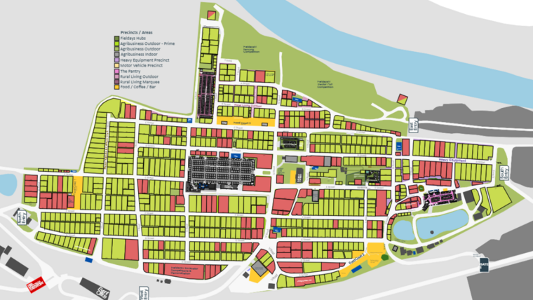 red digging map 26 exhibitor guide